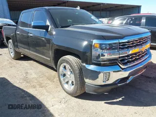 2018 Chevrolet Silverado 1500 LTZ with VIN 3GCUKSECXJG644368, listed as a IAAI auction lot 41690930 with 95,147 mi miles. Bid and sale history available at carsss.com. Image 1.