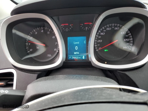 2012 Chevrolet Equinox LTZ with VIN 2GNALFEK0C6168460, listed as a Copart auction lot 45094945 with 49,829 mi miles and Salvage Title. Bid and sale history available at carsss.com. Image 9.