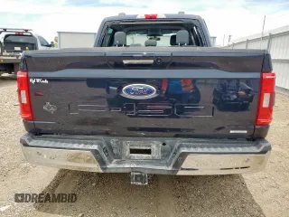 2021 Ford F-150 XL with VIN 1FTFW1E80MFA32611, listed as a Copart auction lot 61899255 with 98,278 mi miles and Salvage title. Bid and sale history available at DreamBid. Image 6.