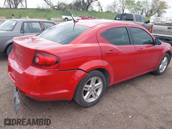2014 Dodge Avenger SE z VIN 1C3CDZAB0EN112964, wystawiony jako IAAI lot #42155909 z przebiegiem 159 998 mil mil oraz . Historia ofert i sprzedaży dostępna na DreamBid. Obrazek 4.