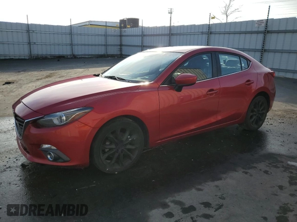 2014 Mazda 3 S Touring with VIN JM1BM1V39E1159073, listed as a Copart auction lot 81967184 with 105,285 mi miles and Clean Title. Bid and sale history available at DreamBid. Image 1.