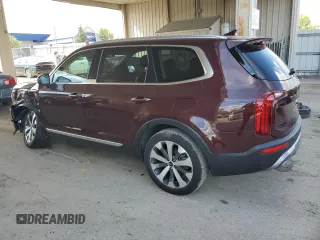 2021 Kia Telluride S with VIN 5XYP64HC6MG176974, listed as a Copart auction lot 56170455 with 66,454 mi miles and Salvage title. Bid and sale history available at DreamBid. Image 2.