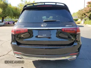 2021 Mercedes-Benz GLS 580 with VIN 4JGFF8GE7MA408547, listed as a Copart auction lot 68436674 with 52,613 mi miles and Clean Title. Bid and sale history available at DreamBid. Image 6.