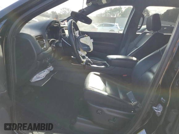 2022 Dodge Durango GT Plus with VIN 1C4RDJDG0NC219345, listed as a Copart auction lot 45709325 with 57,736 mi miles and Salvage Title. Bid and sale history available at DreamBid. Image 7.