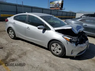 2018 Kia Forte LX with VIN 3KPFL4A75JE197065, listed as a Copart auction lot 48879725 with 95,607 mi miles and Salvage Title. Bid and sale history available at carsss.com. Image 4.