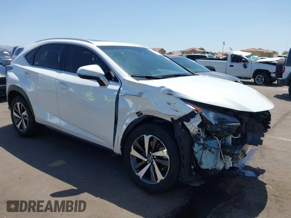 2018 Lexus NX 300 with VIN JTJBARBZ3J2155456, listed as a IAAI auction lot 42516625 with 70,257 mi miles and . Bid and sale history available at DreamBid. Image 6.
