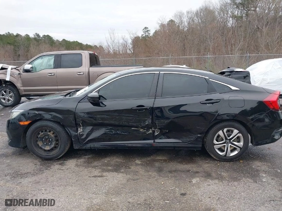 2017 Honda Civic Sedan LX with VIN 19XFC2F5XHE074433, listed as a IAAI auction lot 41258578 with 149,766 mi miles. Bid and sale history available at carsss.com. Image 14.