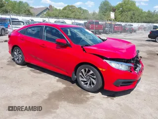 2017 Honda Civic EX z VIN 2HGFC2F70HH505207, wystawiony jako IAAI lot #42256171 z przebiegiem 66 184 mil mil oraz . Historia ofert i sprzedaży dostępna na DreamBid. Obrazek 1.