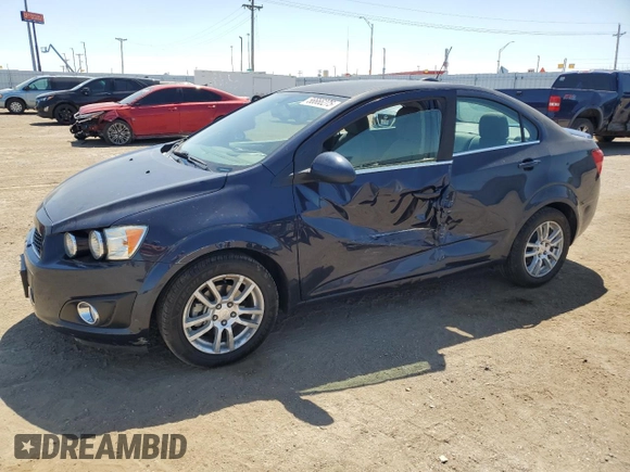 2015 Chevrolet Sonic LT with VIN 1G1JC5SH7F4134235, listed as a Copart auction lot 56666275 with 78,155 mi miles and Salvage title. Bid and sale history available at DreamBid. Image 1.