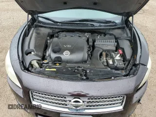 2010 Nissan Maxima SV with VIN 1N4AA5AP6AC805386, listed as a Copart auction lot 58983035 with 210,062 mi miles and Salvage title. Bid and sale history available at DreamBid. Image 11.