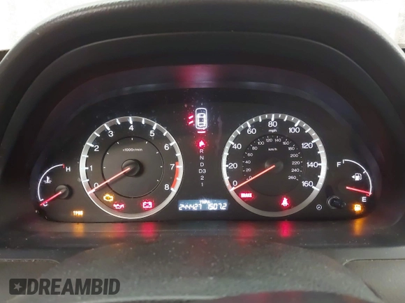 2009 Honda Accord EX-L with VIN 1HGCP36839A045434, listed as a IAAI auction lot 41344670 with 244,427 mi miles and . Bid and sale history available at DreamBid. Image 7.