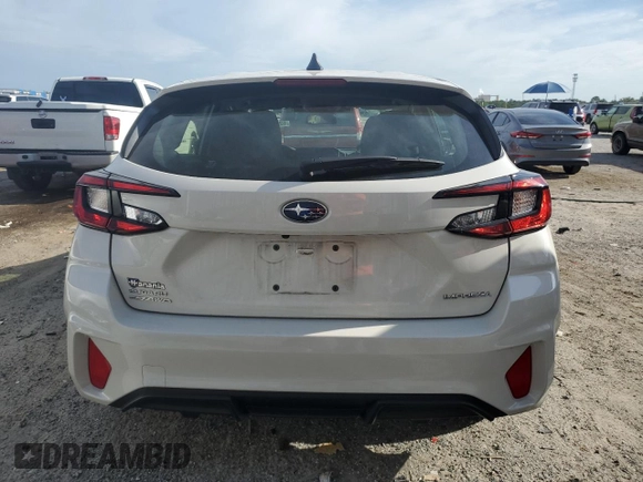2024 Subaru Impreza with VIN JF1GUABC8R8872320, listed as a Copart auction lot 62474115 with 10,881 mi miles and Salvage title. Bid and sale history available at DreamBid. Image 6.