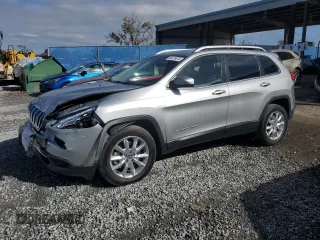 2016 Jeep Cherokee Limited with VIN 1C4PJMDS5GW268788, listed as a Copart auction lot 85075874 with 94,897 mi miles and Salvage Title. Bid and sale history available at carsss.com. Image 1.