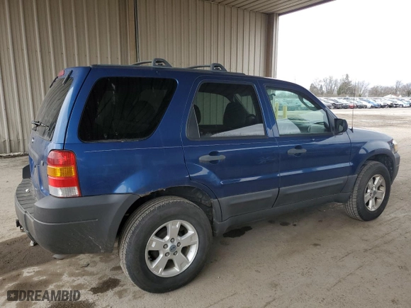 2007 Ford Escape XLT with VIN 1FMYU03177KB52007, listed as a Copart auction lot 51385335 with 123,728 mi miles and Clean Title. Bid and sale history available at carsss.com. Image 3.