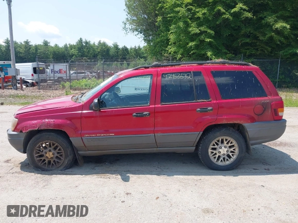 2001 Jeep Grand Cherokee Laredo z VIN 1J4GW48S11C720055, wystawiony jako IAAI lot #42453532 z przebiegiem 158 486 mil mil oraz . Historia ofert i sprzedaży dostępna na DreamBid. Obrazek 12.