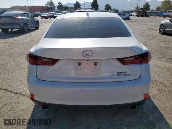 2014 Lexus IS 250 with VIN JTHCF1D2XE5013649, listed as a Copart auction lot 63593775 with 105,801 mi miles and Clean title. Bid and sale history available at DreamBid. Image 6.