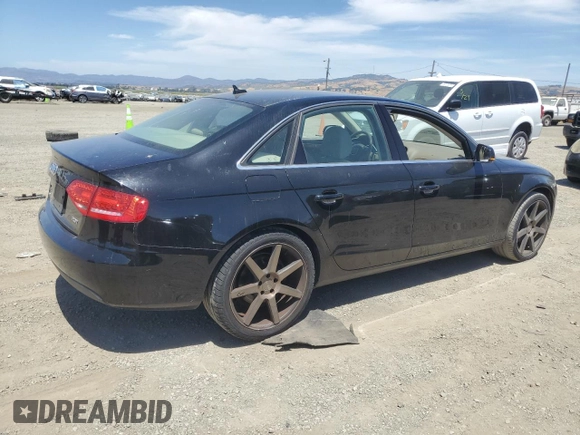 2010 Audi A4 Premium Plus с VIN WAUEFAFL1AN054047, выставлен на аукционе Copart как лот 58871355 с пробегом 107 739 миль миль и Списание • Salvage title. История ставок и продаж доступна на DreamBid. Изображение 3.