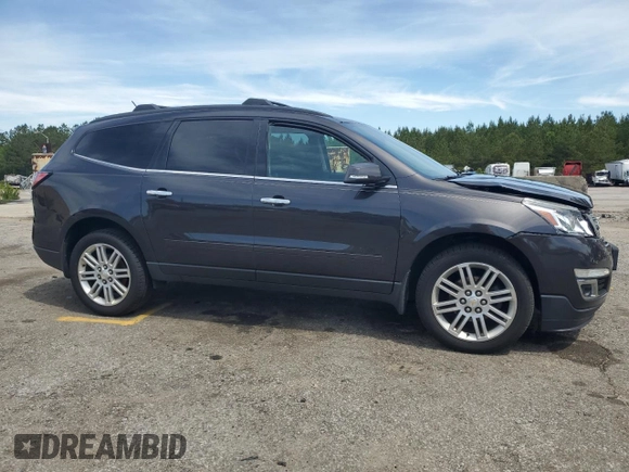 2015 Chevrolet Traverse LT z VIN 1GNKRGKD4FJ117534, wystawiony jako Copart lot #56562735 z przebiegiem Nie podano mil oraz Szkoda całkowita • Salvage title. Historia ofert i sprzedaży dostępna na DreamBid. Obrazek 4.
