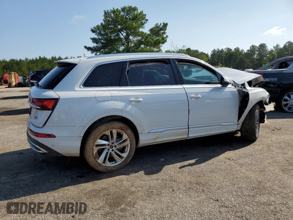 2023 Audi Q7 Premium Plus z VIN WA1LCBF75PD018916, wystawiony jako Copart lot #60124915 z przebiegiem 23 301 mil mil oraz Szkoda całkowita • Salvage title. Historia ofert i sprzedaży dostępna na DreamBid. Obrazek 3.
