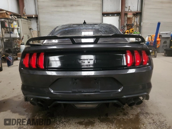 2022 Ford Mustang GT with VIN 1FA6P8CF9N5108637, listed as a Copart auction lot 47894905 with 42,749 mi miles and Clean Title. Bid and sale history available at carsss.com. Image 6.