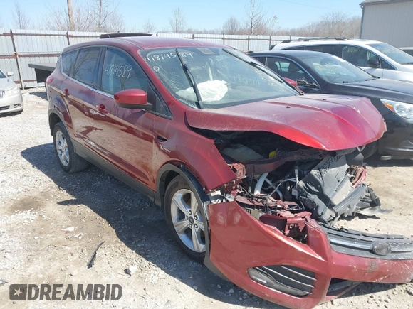 2015 Ford Escape SE with VIN 1FMCU0G71FUC87446, listed as a IAAI auction lot 41814589 with 137,051 mi miles. Bid and sale history available at carsss.com. Image 1.