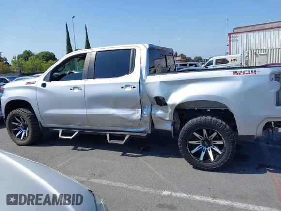 2019 Chevrolet Silverado 1500 LT Trail Boss with VIN 3GCPYFED9KG117659, listed as a IAAI auction lot 42128402 with 61,759 mi miles and . Bid and sale history available at DreamBid. Image 15.