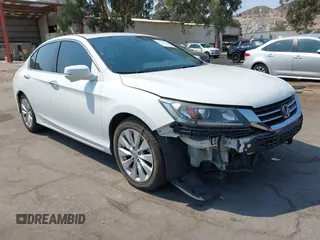 2015 Honda Accord EX-L with VIN 1HGCR2F82FA078814, listed as a IAAI auction lot 42737278 with 110,995 mi miles and . Bid and sale history available at DreamBid. Image 1.