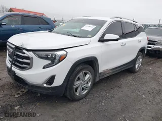 2020 GMC Terrain SLT with VIN 3GKALVEV2LL141452, listed as a IAAI auction lot 41490152 with NaN miles. Bid and sale history available at carsss.com. Image 2.