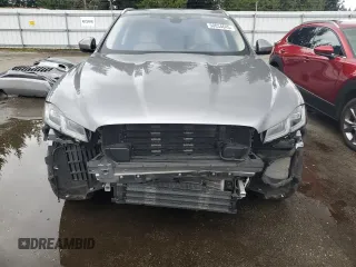 2021 Jaguar F-Pace S with VIN SADCJ2EU9MA667414, listed as a Copart auction lot 50034645 with 16,501 mi miles and Salvage title. Bid and sale history available at DreamBid. Image 5.