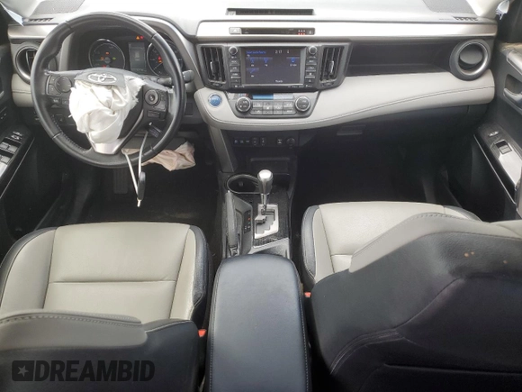 2017 Toyota RAV4 Hybrid Limited with VIN JTMDJREV5HD124597, listed as a Copart auction lot 52014275 with 32,136 mi miles and Salvage Title. Bid and sale history available at carsss.com. Image 8.