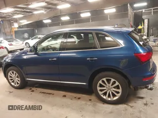 2015 Audi Q5 Premium Plus with VIN WA1LFAFP7FA100390, listed as a IAAI auction lot 42594842 with 110,349 mi miles and . Bid and sale history available at DreamBid. Image 14.