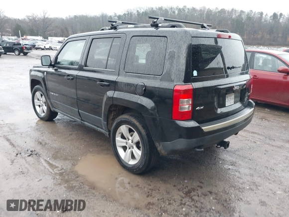 2012 Jeep Patriot Limited with VIN 1C4NJRCB4CD612364, listed as a IAAI auction lot 41556481 with 170,331 mi miles and . Bid and sale history available at carsss.com. Image 3.
