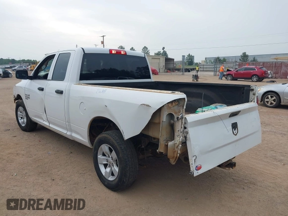 2020 Ram 1500 Tradesman with VIN 1C6RR6FG0LS138352, listed as a IAAI auction lot 42085740 with 156,050 mi miles and . Bid and sale history available at DreamBid. Image 3.