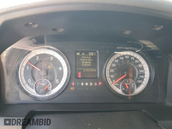 2018 Ram 2500 Tradesman with VIN 3C6UR5HL4JG347483, listed as a Copart auction lot 51301245 with 219,190 mi miles and Clean title. Bid and sale history available at DreamBid. Image 9.