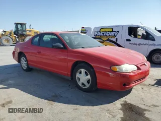 2004 Chevrolet Monte Carlo LS with VIN 2G1WW12E549378004, listed as a Copart auction lot 75869014 with 199,818 mi miles and Salvage Title. Bid and sale history available at carsss.com. Image 4.