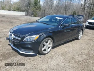 2015 Mercedes-Benz CLS 400 with VIN WDDLJ6HB2FA133497, listed as a Copart auction lot 54266925 with 133,779 mi miles and Salvage title. Bid and sale history available at DreamBid. Image 1.