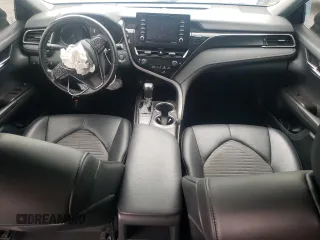 2022 Toyota Camry SE with VIN 4T1T11AK6NU672205, listed as a Copart auction lot 51483335 with 56,649 mi miles and Salvage Title. Bid and sale history available at carsss.com. Image 8.