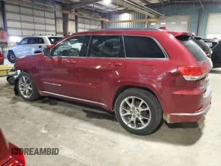 2015 Jeep Grand Cherokee Summit with VIN 1C4RJFJG2FC664245, listed as a Copart auction lot 54131515 with 141,605 mi miles and Salvage Title. Bid and sale history available at DreamBid. Image 2.