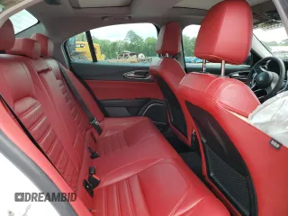 2018 Alfa Romeo Giulia Ti Sport with VIN ZARFAECN0J7597838, listed as a Copart auction lot 47893803 with 54,170 mi miles. Bid and sale history available at carsss.com. Image 11.