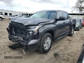 2023 Toyota Tundra 2WD SR5 with VIN 5TFLA5AB6PX019807, listed as a Copart auction lot 79765774 with 14,796 mi miles and Non Repairable. Bid and sale history available at carsss.com. Image 1.