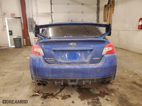 2017 Subaru WRX Premium with VIN JF1VA1E67H9820983, listed as a Copart auction lot 46152585 with 125,403 mi miles and Salvage Title. Bid and sale history available at carsss.com. Image 6.