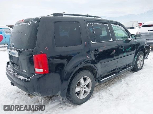 2010 Honda Pilot EX-L z VIN 5FNYF4H5XAB502493, wystawiony jako IAAI lot #41618427 z przebiegiem 123 829 mil mil oraz . Historia ofert i sprzedaży dostępna na DreamBid. Obrazek 4.