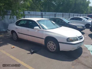 2002 Chevrolet Impala with VIN 2G1WF55K829226918, listed as a IAAI auction lot 39909938 with 133,195 mi miles. Bid and sale history available at carsss.com. Image 1.