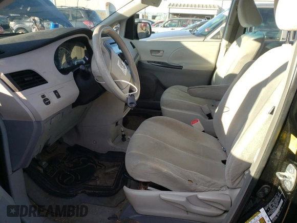 2011 Toyota Sienna with VIN 5TDZK3DC4BS052092, listed as a Copart auction lot 81374114 with 268,590 mi miles and Clean Title. Bid and sale history available at carsss.com. Image 7.