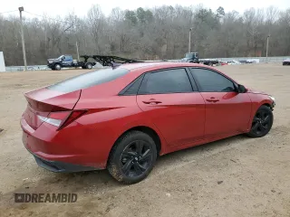2021 Hyundai Elantra SEL with VIN KMHLM4AG2MU066130, listed as a Copart auction lot 49107105 with 75,438 mi miles and Salvage Title. Bid and sale history available at carsss.com. Image 3.