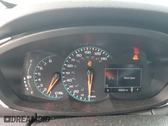 2018 Chevrolet Trax LT with VIN 3GNCJLSB0JL201452, listed as a Copart auction lot 51303775 with 30,802 mi miles and Salvage Title. Bid and sale history available at carsss.com. Image 9.