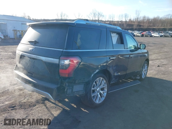 2019 Ford Expedition Platinum with VIN 1FMJU1MT7KEA78408, listed as a IAAI auction lot 41740654 with 62,212 mi miles and . Bid and sale history available at DreamBid. Image 4.