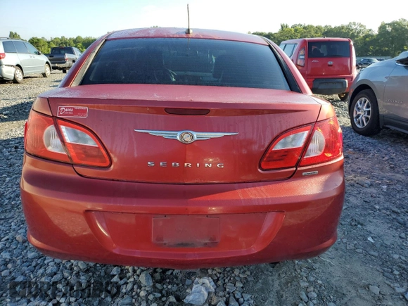2008 Chrysler Sebring Touring with VIN 1C3LC56R08N179571, listed as a Copart auction lot 64380184 with 231,040 mi miles and Salvage Title. Bid and sale history available at carsss.com. Image 6.