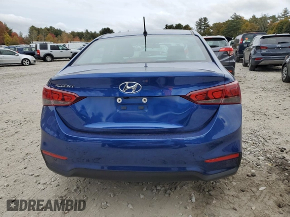 2022 Hyundai Accent SEL with VIN 3KPC24A66NE158763, listed as a Copart auction lot 72641223 with 30,317 mi miles. Bid and sale history available at carsss.com. Image 6.