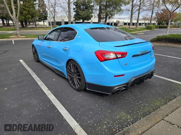 2014 Maserati Ghibli S Q4 z VIN ZAM57RTA7E1089301, wystawiony jako Copart lot #54070585 z przebiegiem 59 787 mil mil oraz Szkoda całkowita • Salvage title. Historia ofert i sprzedaży dostępna na DreamBid. Obrazek 3.